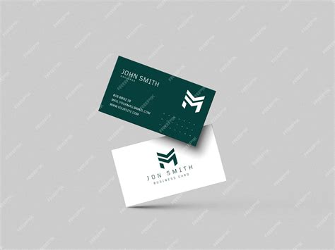 business card mockups freepik.